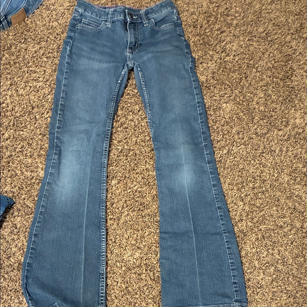 Wrangler Women's Flare Jeans in Blue